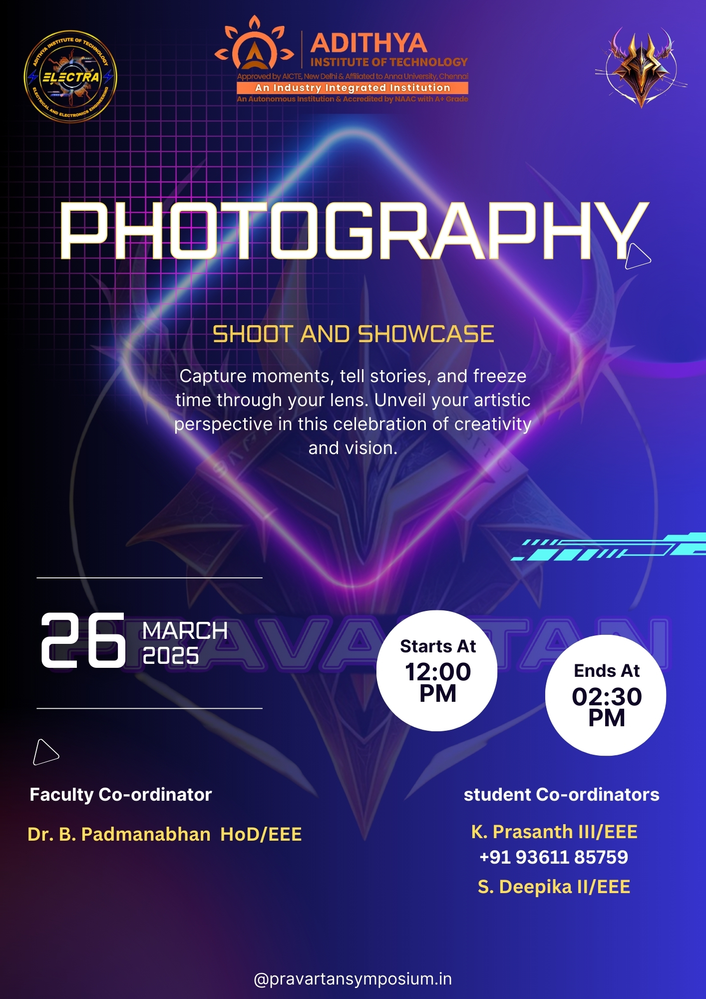 Photography brochure
